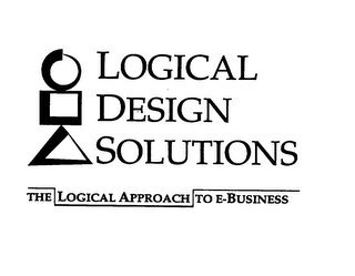 LOGICAL DESIGN SOLUTIONS THE LOGICAL APPROACH TO E-BUSINESS