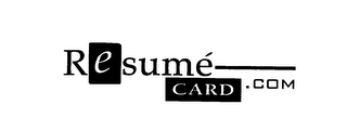 RESUMECARD.COM