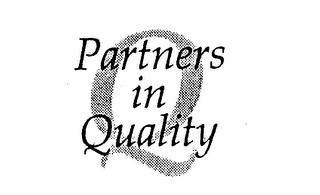 Q PARTNERS IN QUALITY