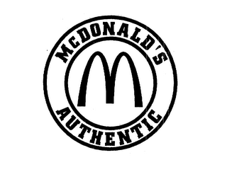 MCDONALD'S AUTHENTIC