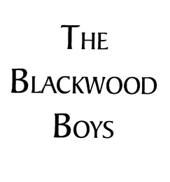 THE BLACKWOOD BOYS