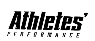 ATHLETES' PERFORMANCE