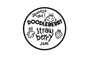 DOODLEBERRY SQUEEZE ME! STRAW BERRY JAM