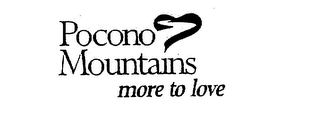 POCONO MOUNTAINS MORE TO LOVE