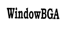 WINDOWBGA