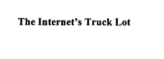 THE INTERNET' S TRUCK LOT