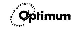 BREAKTHROUGH OPPORTUNITY OPTIMUM