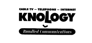 CABLE TV - TELEPHONE - INTERNET KNOLOGY BUNDLED COMMUNICATIONS