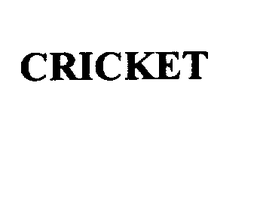 CRICKET