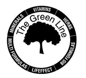 THE GREEN LINE VITAMINS HERBS BIO FORMULAS LIFEFFECT MULTI FORMULAS MINERALS