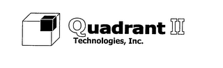 QUADRANT II TECHNOLOGIES, INC.