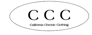 CALIFORNIA CHRONIC CLOTHING - CCC