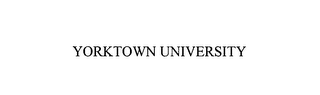 YORKTOWN UNIVERSITY