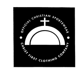 CHRIST FIRST CLOTHING COMPANY OFFICIAL CHRISTIAN SPORTSWEAR