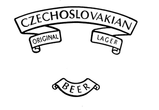 CZECHOSLOVAKIAN ORIGINAL LAGER BEER