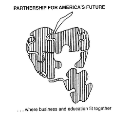 PARTNERSHIP FOR AMERICA'S FUTURE...WHERE BUSINESS AND EDUCATION FIT TOGETHER