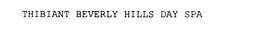 THIBIANT BEVERLY HILLS DAY SPA