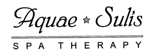 AQUAE SULIS SPA THERAPY