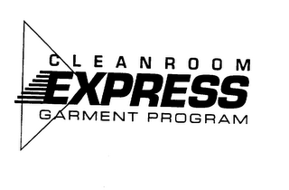 CLEANROOM EXPRESS GARMENT PROGRAM