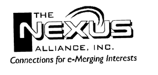 THE NEXUS ALLIANCE, INC. CONNECTIONS FOR E-MERGING INTERESTS