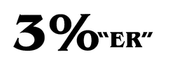 3%"ER"