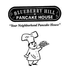 BLUEBERRY HILL PANCAKE HOUSE "YOUR NEIGHBORHOOD PANCAKE HOUSE"