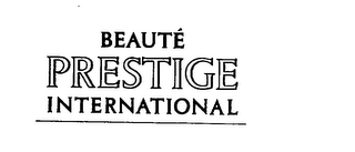 BEAUTE PRETIGE INTERNATIONAL