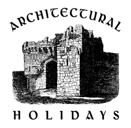 ARCHITECTURAL HOLIDAYS