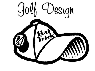 GOLF DESIGN HAT TRICK