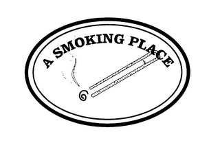 SMOKING PLACE IN OVAL DESIGN