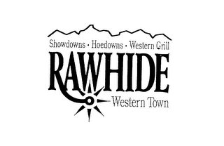 SHOWDOWNS HOEDOWNS WESTERN GRILL RAWHIDE WESTERN TOWN