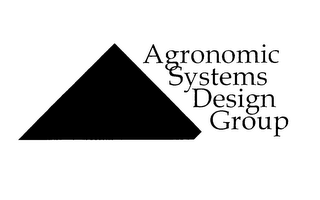 AGRONOMIC SYSTEMS DESIGN GROUP