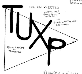 TUXP THE UNEXPECTED YOUNG LEADERS OF TOMORROW