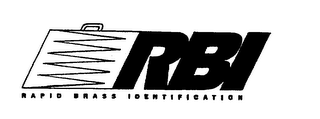 RBI RAPID BRASS IDENTIFICATION