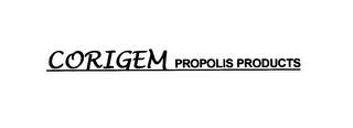 CORIGEM PROPOLIS PRODUCTS