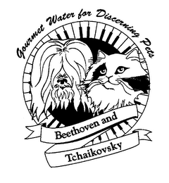 BEETHOVEN AND TCHAIKOVSKY GOURMET WATER FOR DISCERNING PETS