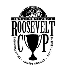 INTERNATIONAL ROOSEVELT CUP EMPOWERMENTINDEPENDENCE ACHIEVEMENT