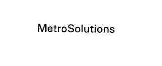 METROSOLUTIONS