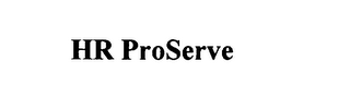 HR PROSERVE