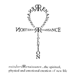 RENAISSANCE REVOLUTION...THE SPIRITUAL PHYSICAL AND EMOTIONAL CREATION OF NEW LIFE
