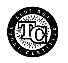 TC BLUE DOT TRUST CERTIFIED