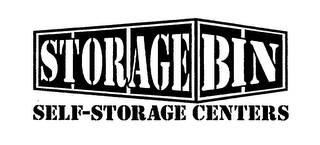 STORAGE BIN SELF STORAGE CENTER