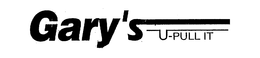 GARY'S U-PULL-IT, INC.