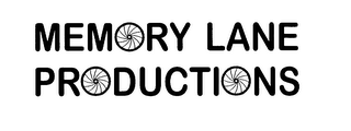MEMORY LANE PRODUCTIONS