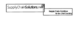 SUPPLY CHAIN SOLUTIONS NET SUPPLY CHAINSOLUTIONS OR THE 21ST CENTURY