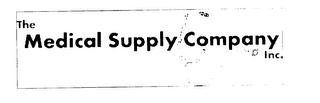 THE MEDICAL SUPPLY COMPANY INC.