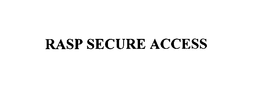 RASP SECURE ACCESS