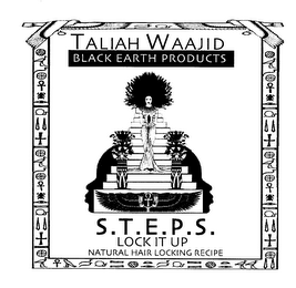 TALIAH WAAJID BLACK EARTH PRODUCTS LOCKIT UP NATURAL HAIR LOCKING RECIPE