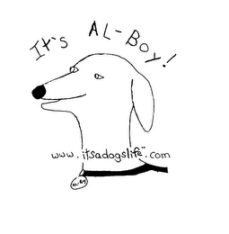 IT'S AL-BOY! WWW.ITSADOGSLIFE.COM