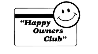 "HAPPY OWNERS CLUB"